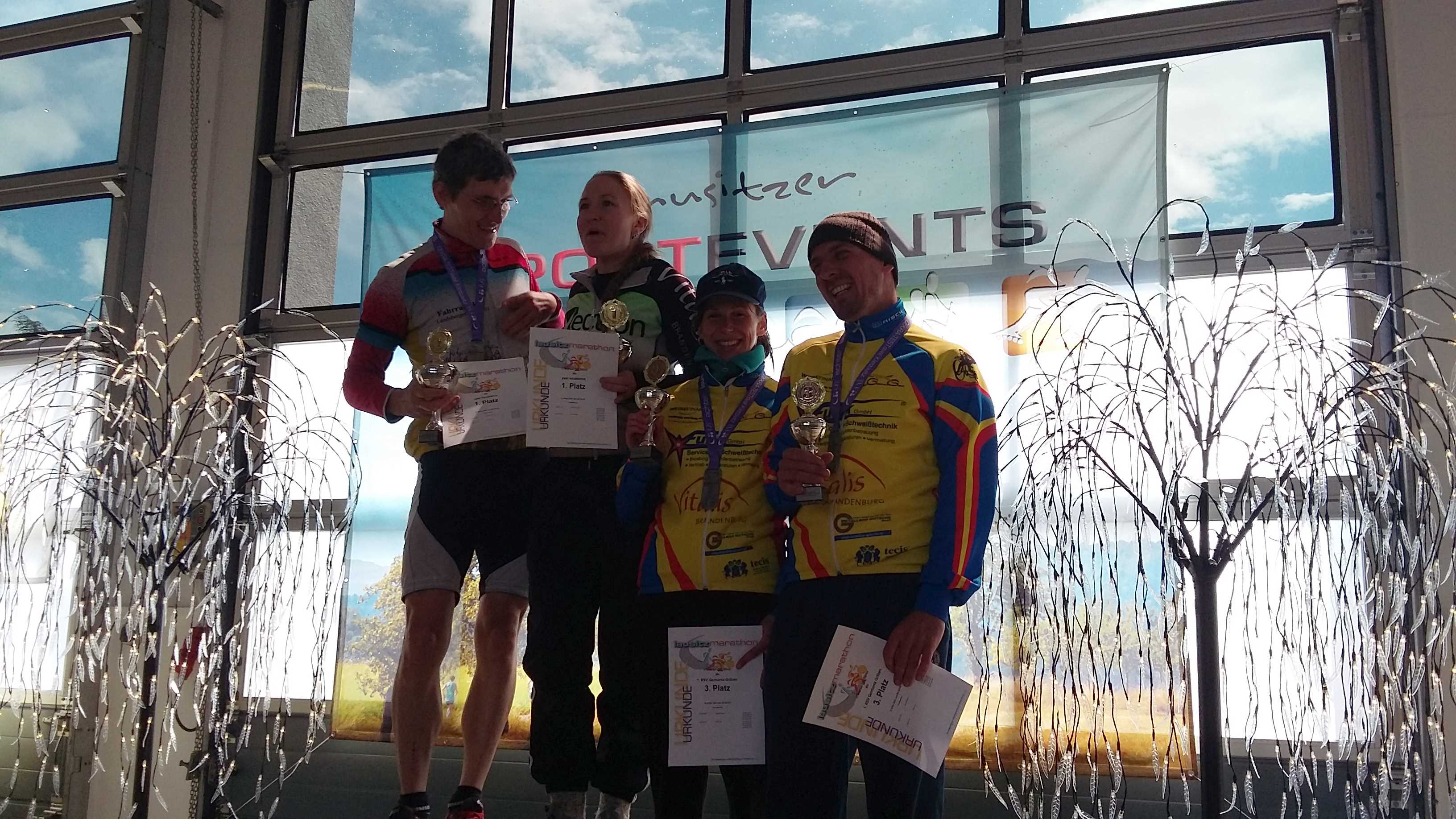 Siegerehrung 17km PZF (mixed)