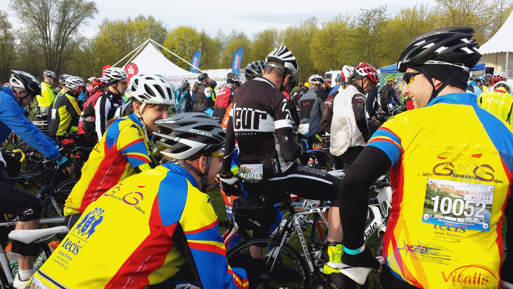 In freudiger Erwartung auf den Startschuss