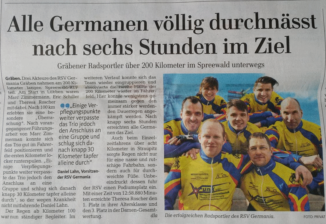 Germanen sorgen erneut für Schlagzeilen